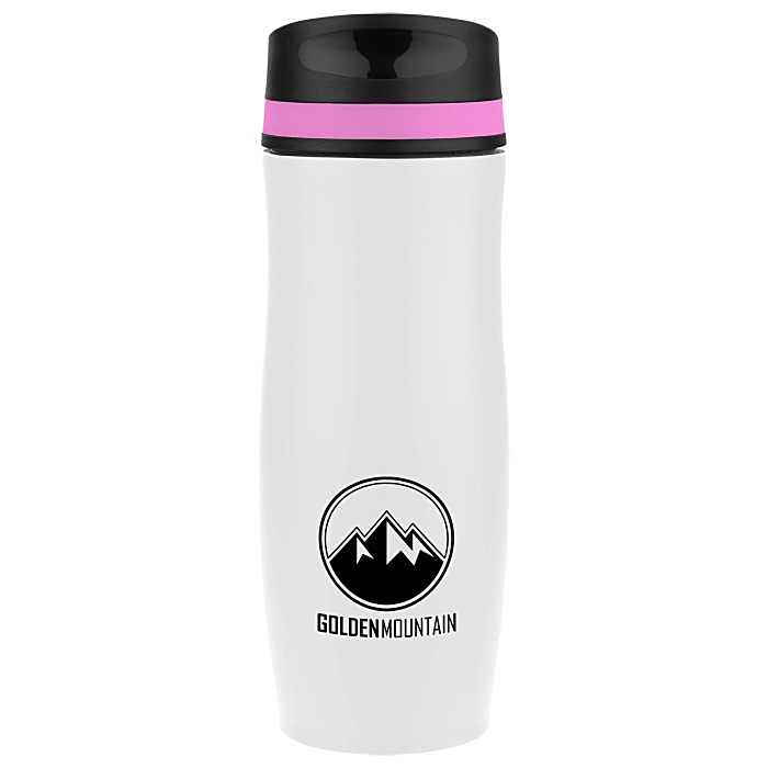 Custom Persona Wave Vacuum Tumbler - 14 oz. - Powder Coat - 24 hr