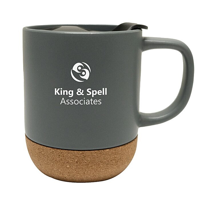 Custom Evora Coffee Mug with Cork Base - 11 ounces
