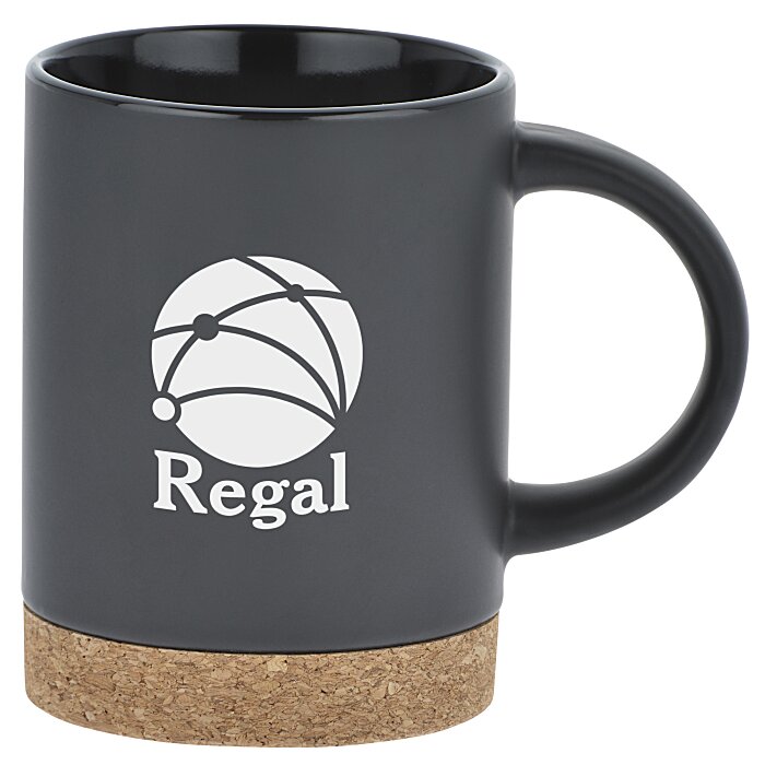 Custom Caspian Coffee Mug with Cork Bottom - 13.5 oz.