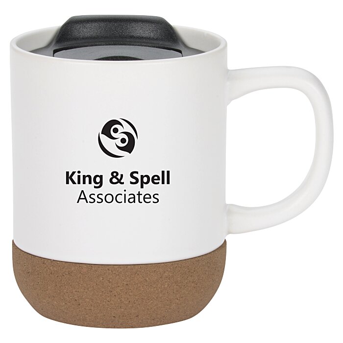 Custom Evora Coffee Mug with Cork Base - 11 ounces - 24 hr