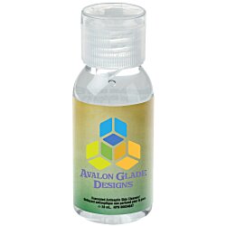 Custom Round Hand Sanitizer - 1 oz