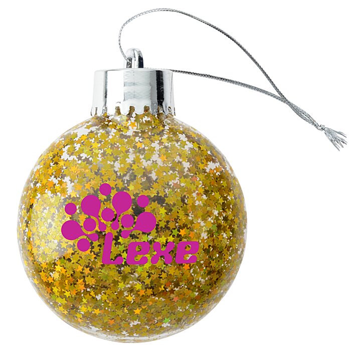 Custom Confetti Ornament - Star