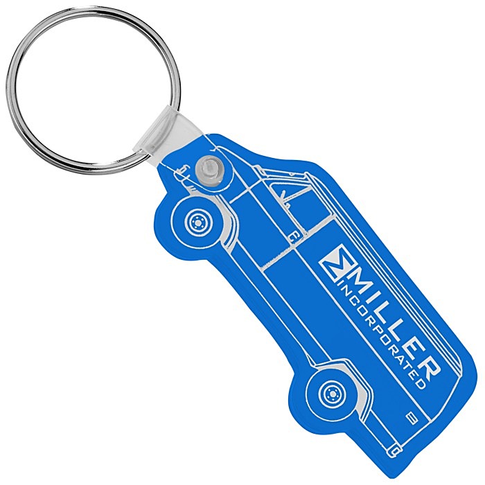 Custom Van Soft Keychain - Translucent