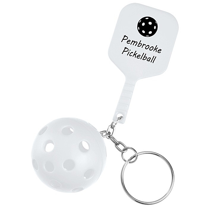 Custom Ace Pickleball Keychain