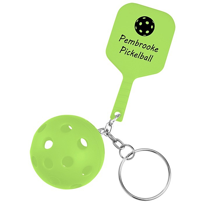 Custom Ace Pickleball Keychain