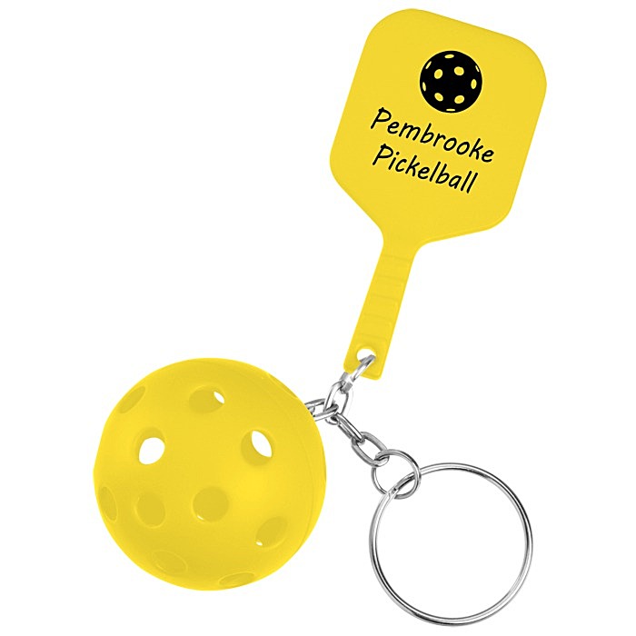 Custom Ace Pickleball Keychain