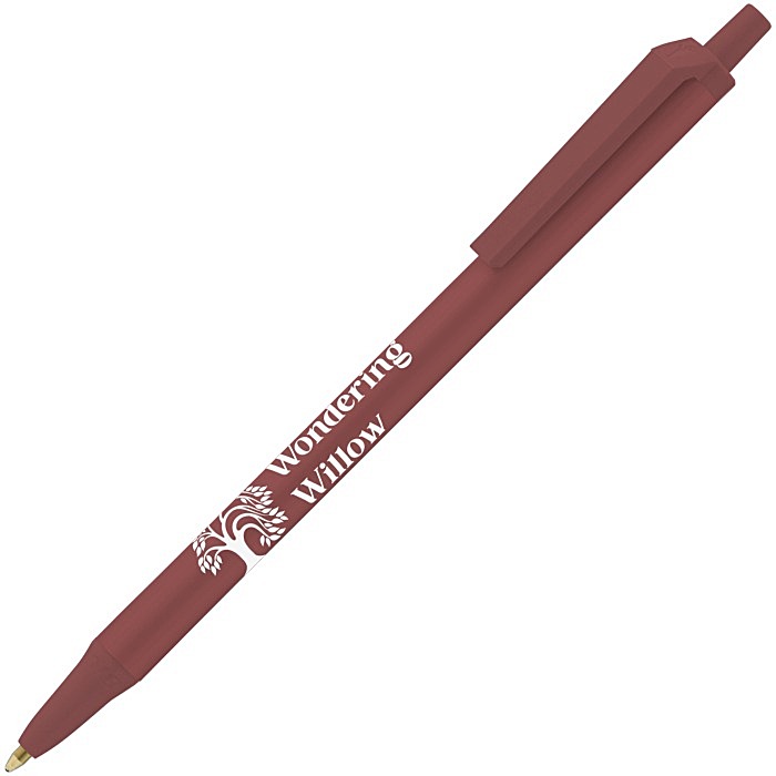Custom Bic Clic Stic Pen - Metallic - 24 hr