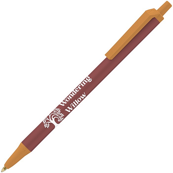 Custom Bic Clic Stic Pen - Metallic - 24 hr
