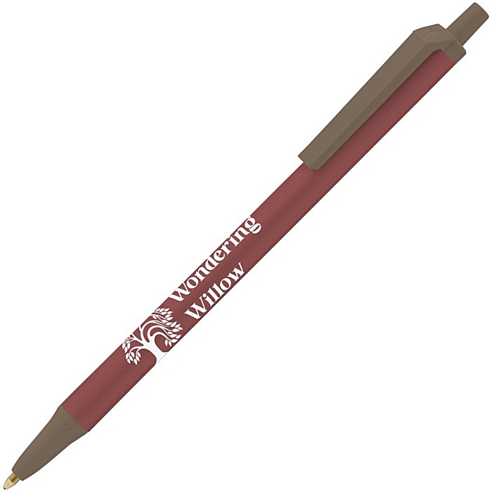 Custom Bic Clic Stic Pen - Metallic - 24 hr