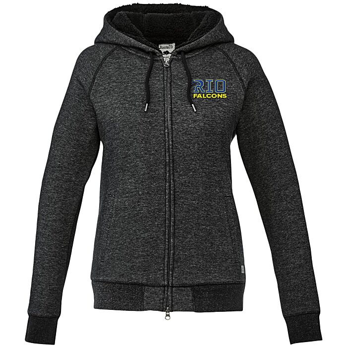 Custom Roots73 Copperbay Sherpa-Lined Full-Zip Hoodie - Ladies'