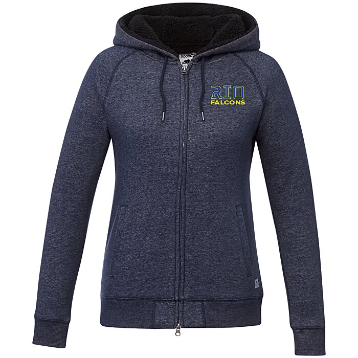 Custom Roots73 Copperbay Sherpa-Lined Full-Zip Hoodie - Ladies'