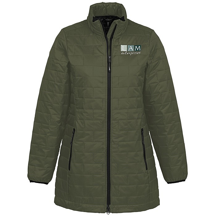 Custom Telluride Quilted Packable Mid-Length Jacket - Ladies' - 24 hr