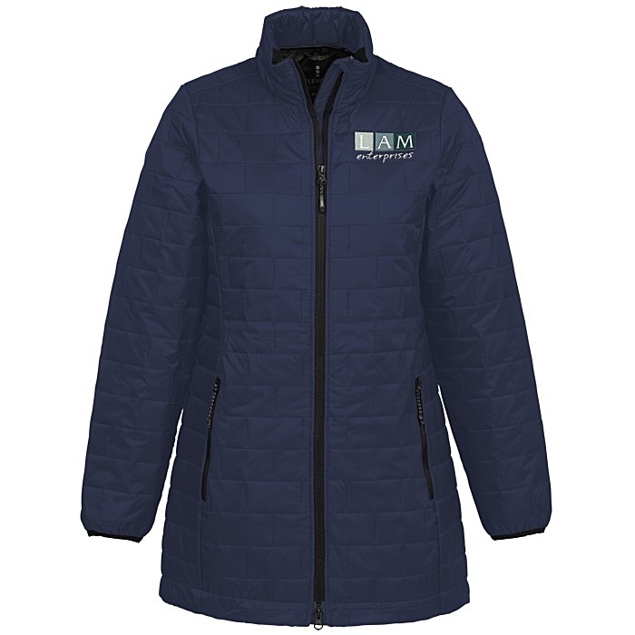 Custom Telluride Quilted Packable Mid-Length Jacket - Ladies' - 24 hr