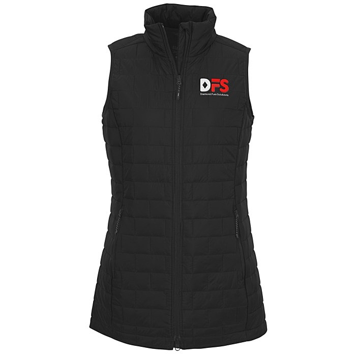 Custom Telluride Quilted Packable Vest - Ladies' - 24 hr