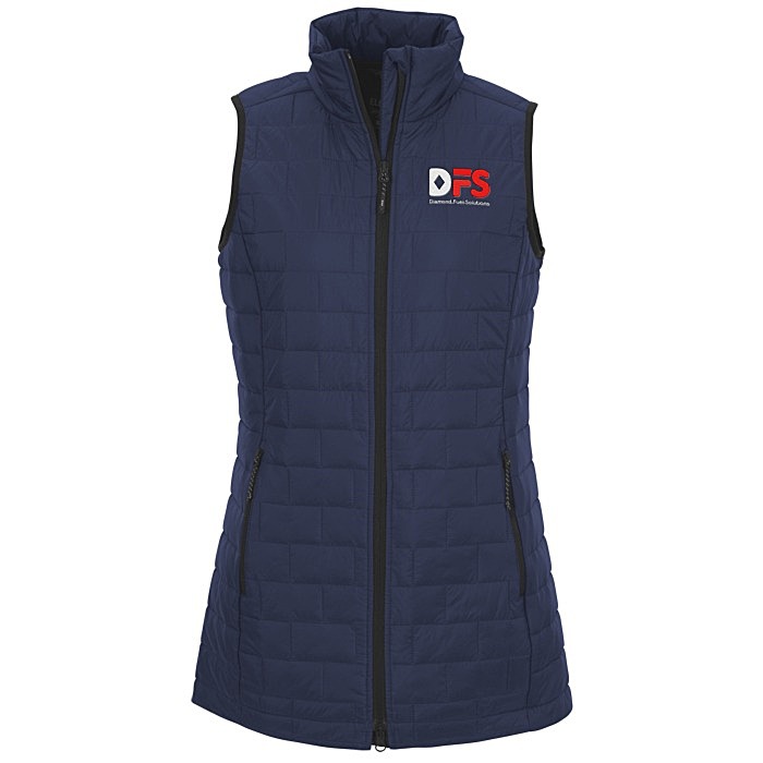 Custom Telluride Quilted Packable Vest - Ladies' - 24 hr