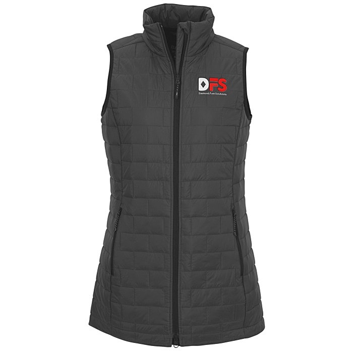 Custom Telluride Quilted Packable Vest - Ladies' - 24 hr
