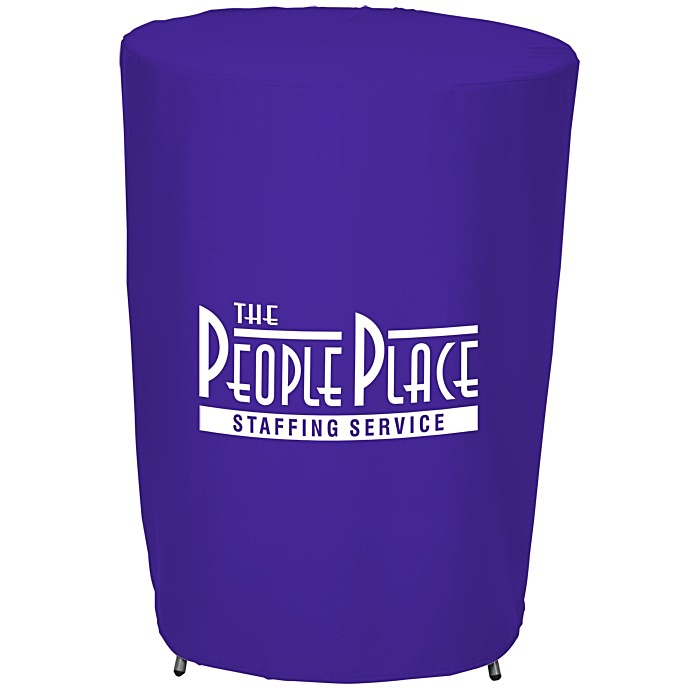 Custom Serged Fitted Round Table Cover - 42 inches