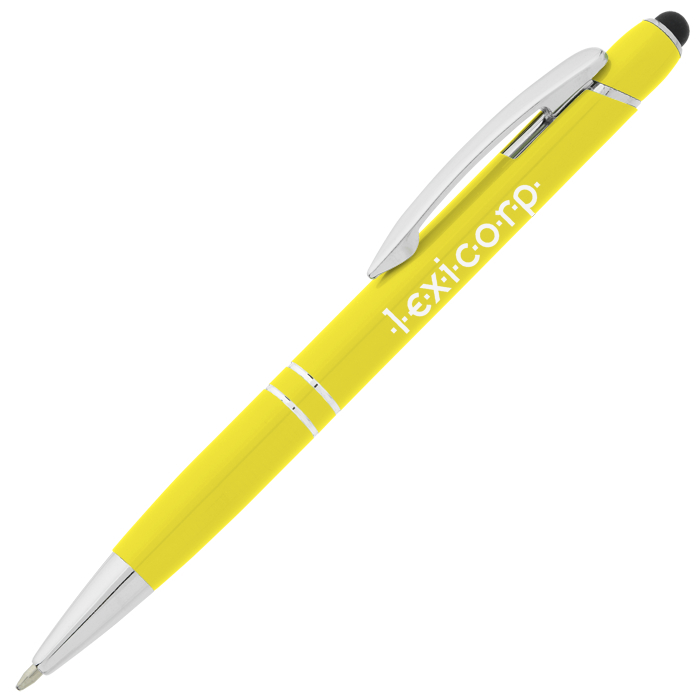 Custom Glacio Stylus Metal Pen - Fashion Colours