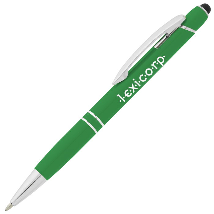 Custom Glacio Stylus Metal Pen - Fashion Colours - 24 hr