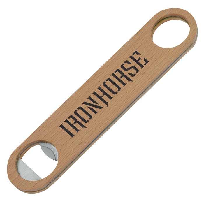 Custom Wood Bottle Opener