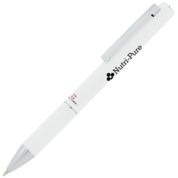 Custom Swiss Force Insignia Soft Touch Twist Metal Pen