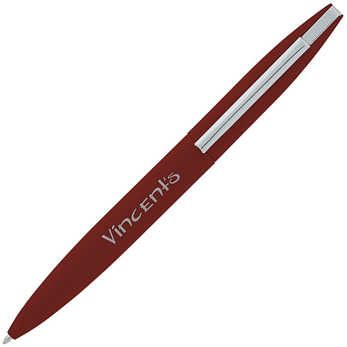 Custom London Soft Touch Metal Twist Pen