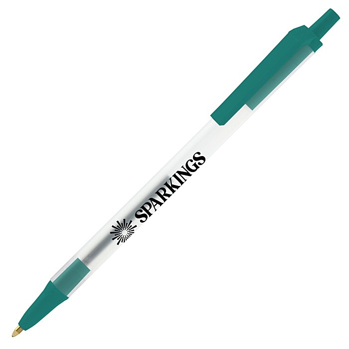 Custom Bic Clic Stic Pen - Clear