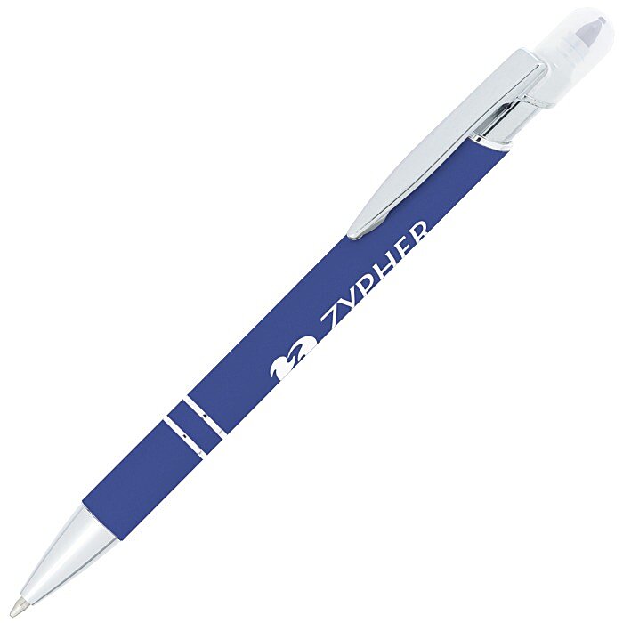 Custom Mia Incline Pen With Highlighter - Closeout