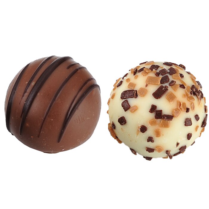 Custom Truffles - 4-Pieces - Silver Box