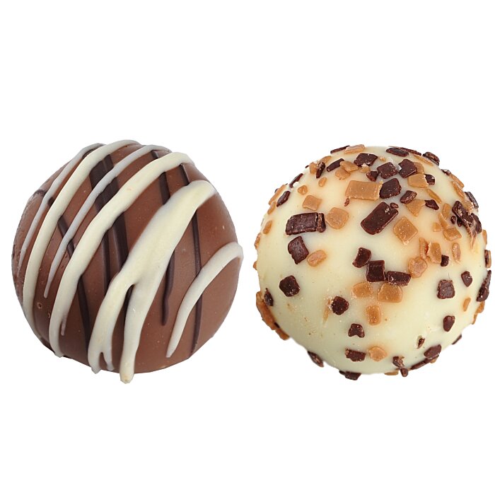 Custom Truffles - 2-Pieces - Silver Box
