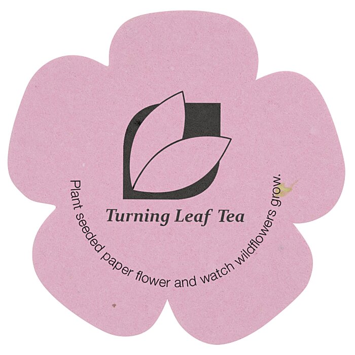 Custom Seed Paper Shapes - Flower - Colours