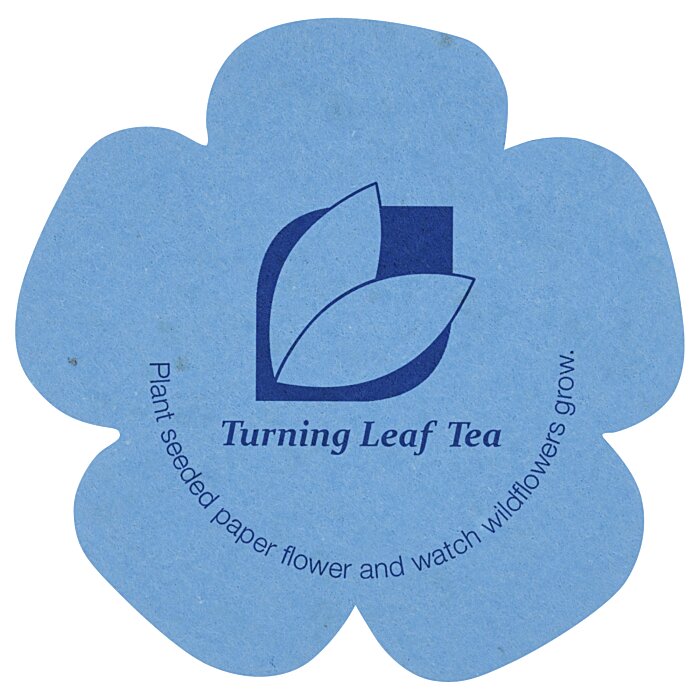 Custom Seed Paper Shapes - Flower - Colours